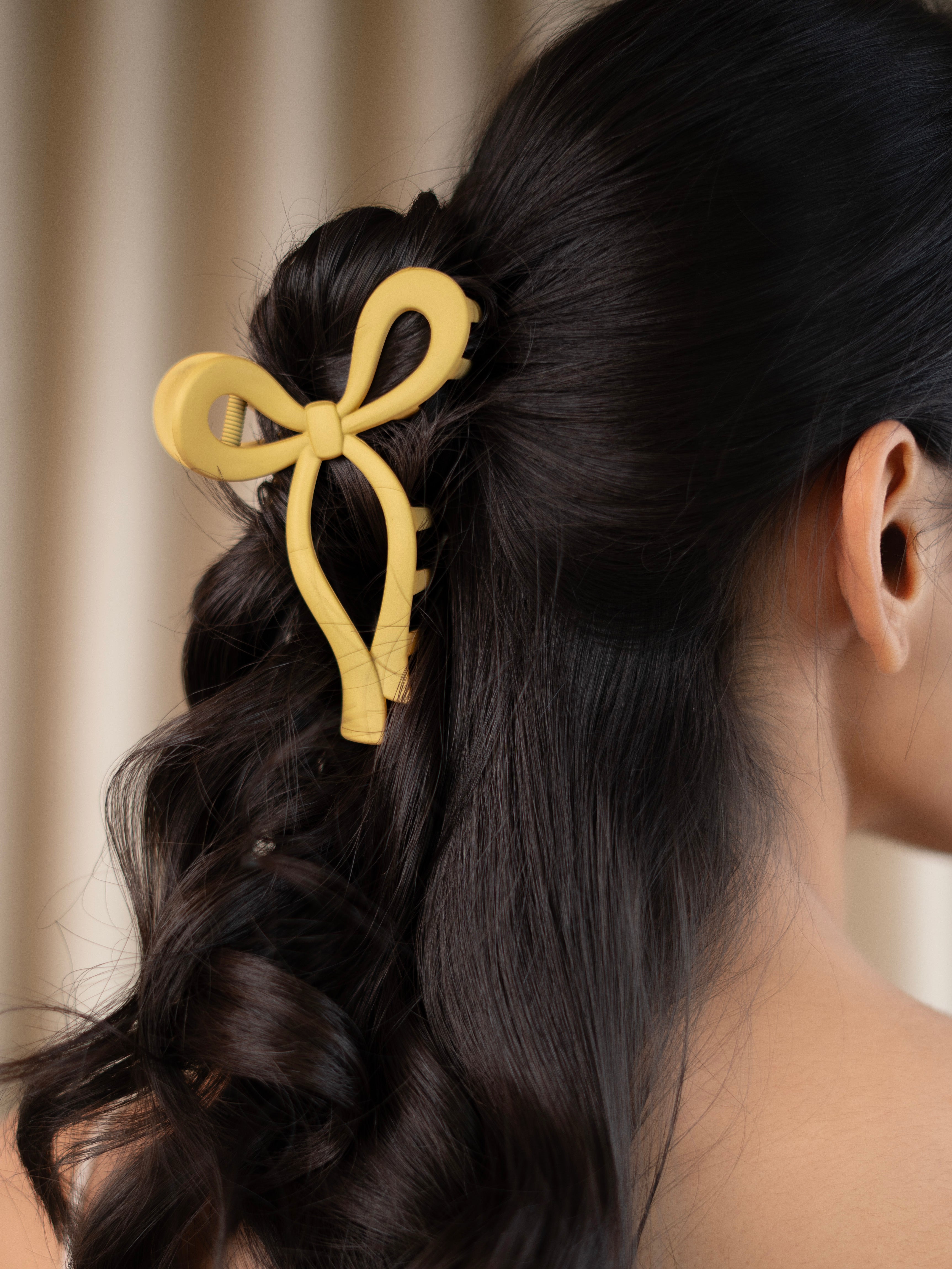 Bow Hair Clip - Large